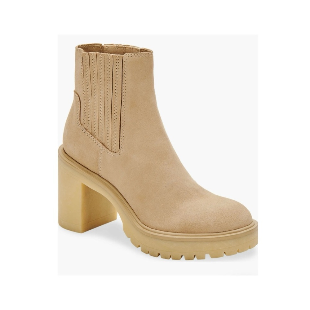 Dolce Vita Caster H2O Waterproof Lug Sole Platform Booties NWT